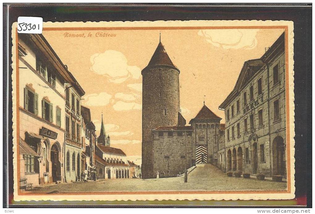 ROMONT - CHATEAU - TB - Romont