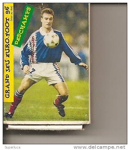 SCATOLA FIAMMIFERI CALCIO EURO96-DIDIER DESCHAPS - Boites D'allumettes