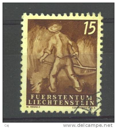 Liechtenstein  :  Yv   253  (o) - Usados