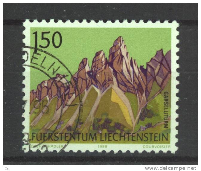 Liechtenstein  :  Yv  918  (o) - Gebraucht