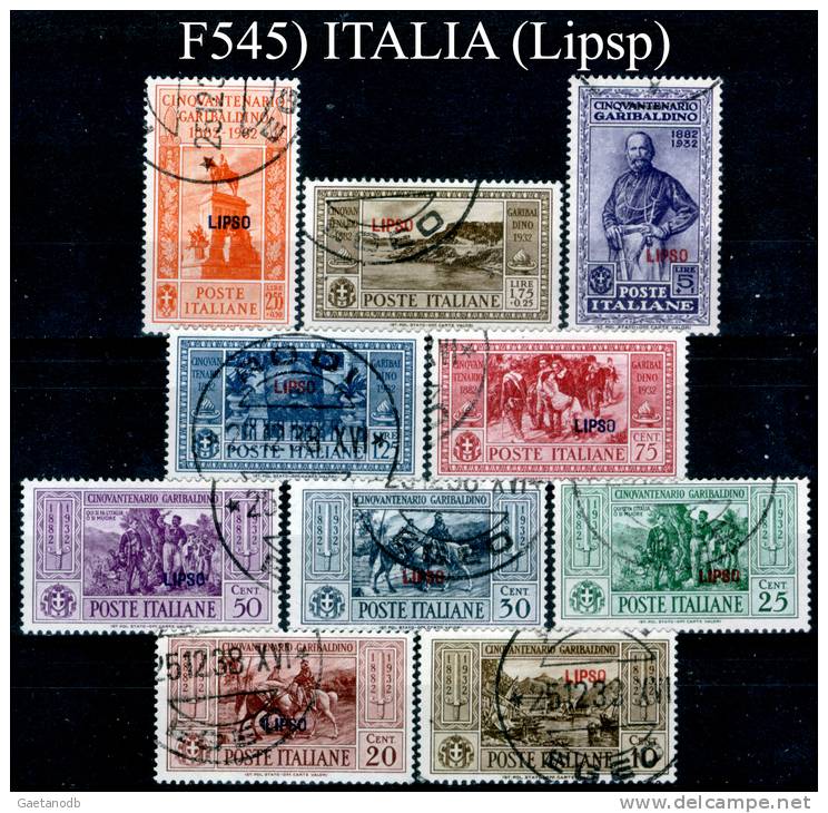 Italia-F00545 - Egeo (Lipso)