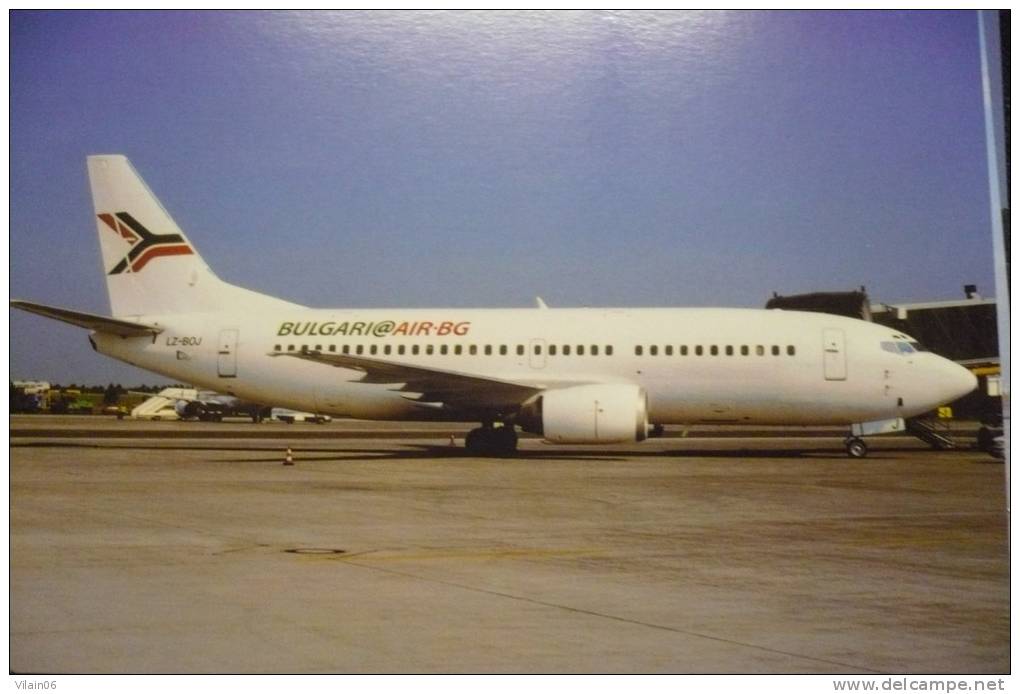 B 737 300       BULGARIA AIR   LZ BOJ - 1946-....: Ere Moderne