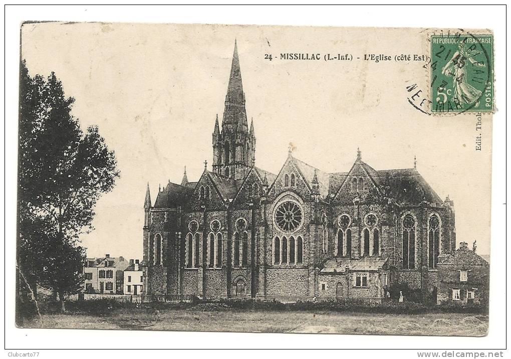 Missillac (44) : L'église En 1913. - Missillac