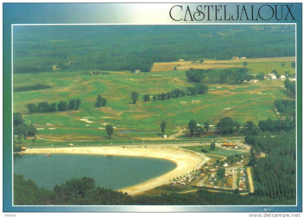 Carte Postale 47. Casteljaloux  Trés Beau Plan - Casteljaloux