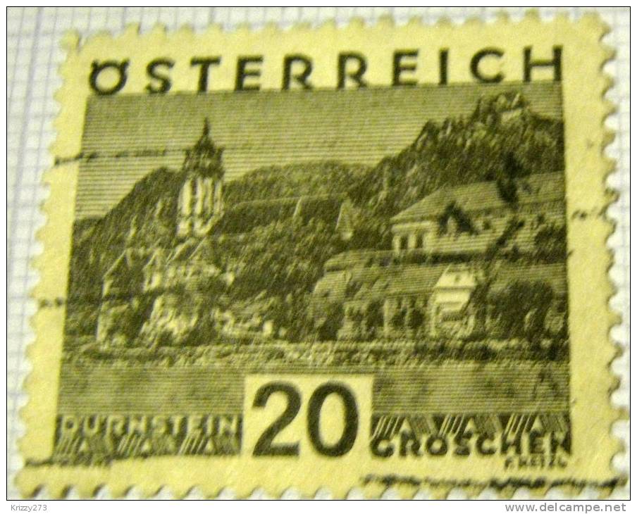 Austria 1929 Durnstein 20g - Used - Gebraucht