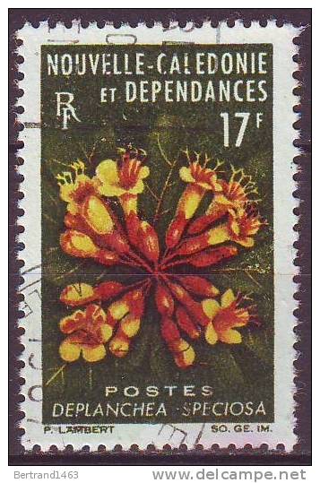 NOUVELLE CALEDONIE 1964. YT N° 321 (°). Fleurs - Oblitérés