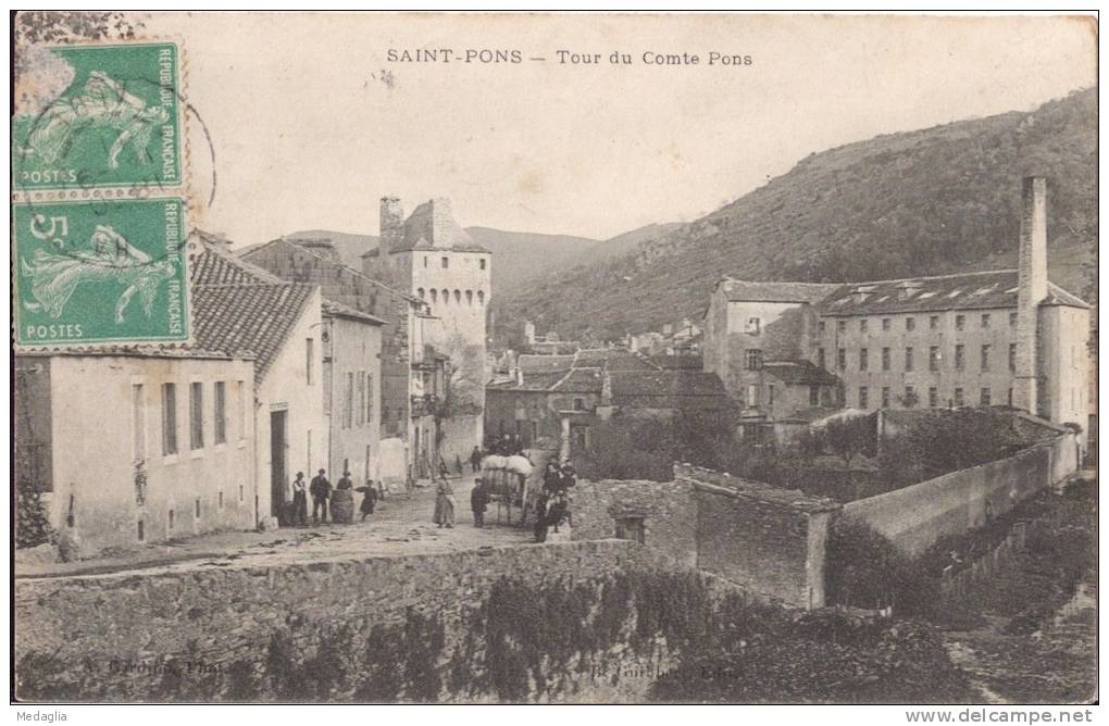 SAINT PONS / TOUR DU COMTE PONS - Saint-Pons-de-Thomières