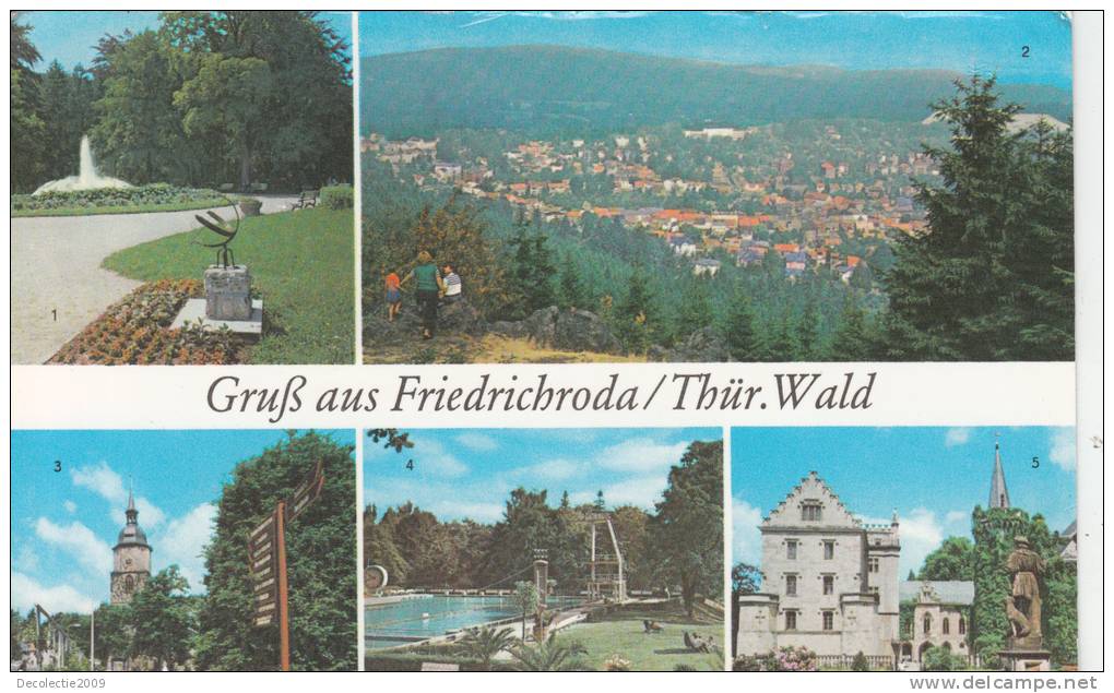 B34338 Friedrichroda Thur Wald Used Perfect Shape - Friedrichroda