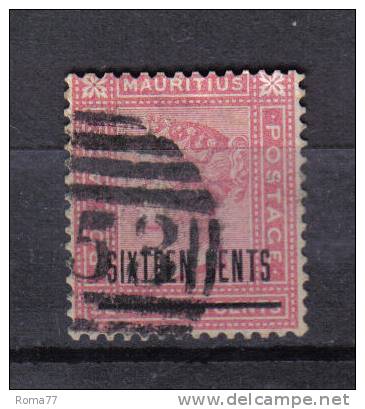 AP1271 - MAURITIUS 1885 , Yvert N. 78  Used - Mauritius (...-1967)