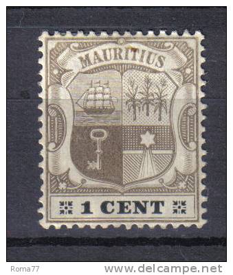 AP1295 - MAURITIUS 1909 , Yvert N. 123  *  Mint - Mauritius (...-1967)