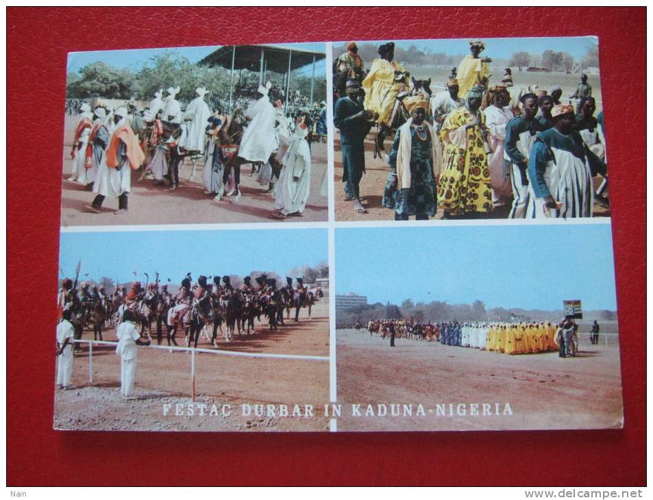 NIGERIA - FESTAC DURBAR IN KADUNA - NIGERIA - BELLE CARTE - - Nigeria