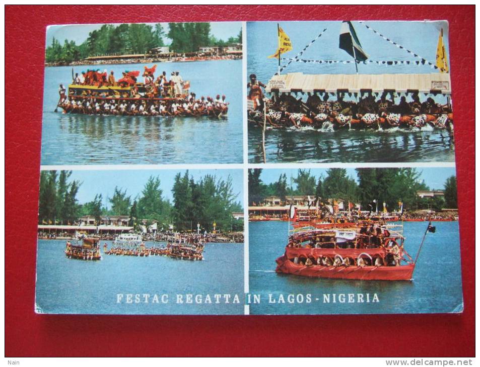 NIGERIA - FESTAC RGATTA IN LAGOS - NIGERIA - BELLE CARTE - - Nigeria