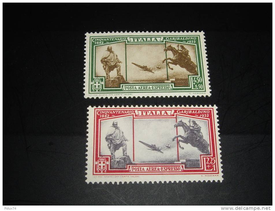 Italie  Italia Italy-aerien  Neuf *  Avec Char 1932 - Airmail