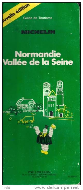 GUIDE VERT MICHELIN SUR LA  NORMANDIE . VALLEE DE LA  SEINE - Michelin (guide)