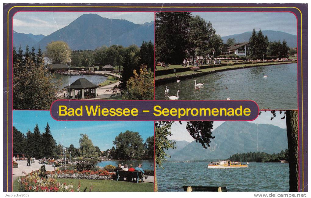 B34433 Bad Wiessee Seepromenade Used Good Shape - Bad Wiessee