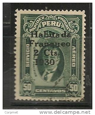 PERU - 1930 VARIETY HABITADA Instead Of HABILITADA  - Yvert # 238a- USED - Oddities On Stamps