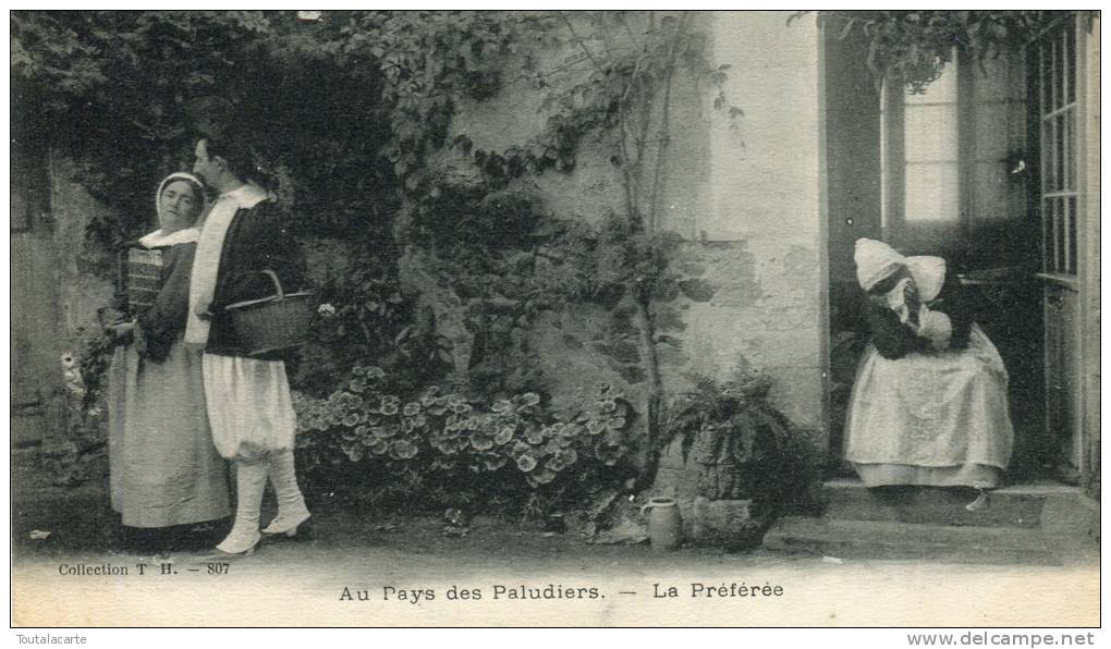 CPA 44 LE CROISIC AU PAYS DES PALUDIERS LA PREFEREE 1910 - Le Croisic