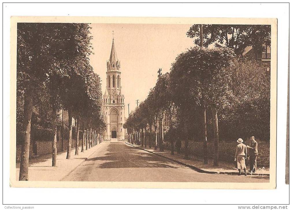 CP, 78, Le Chesnay, Eglise St Antoine De Padoue, écrite - Le Chesnay