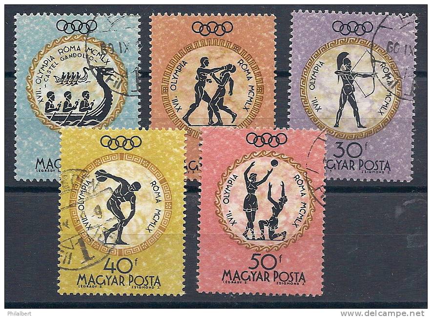JO1960 - Séries Pologne Et Hongrie JO 1960 Rome - Summer 1960: Rome