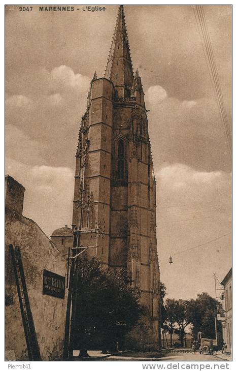 MARENNES - L'Église - Marennes
