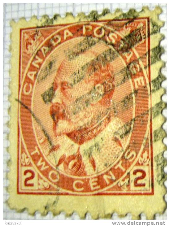 Canada 1903 King Edward VII 2c - Used - Gebraucht