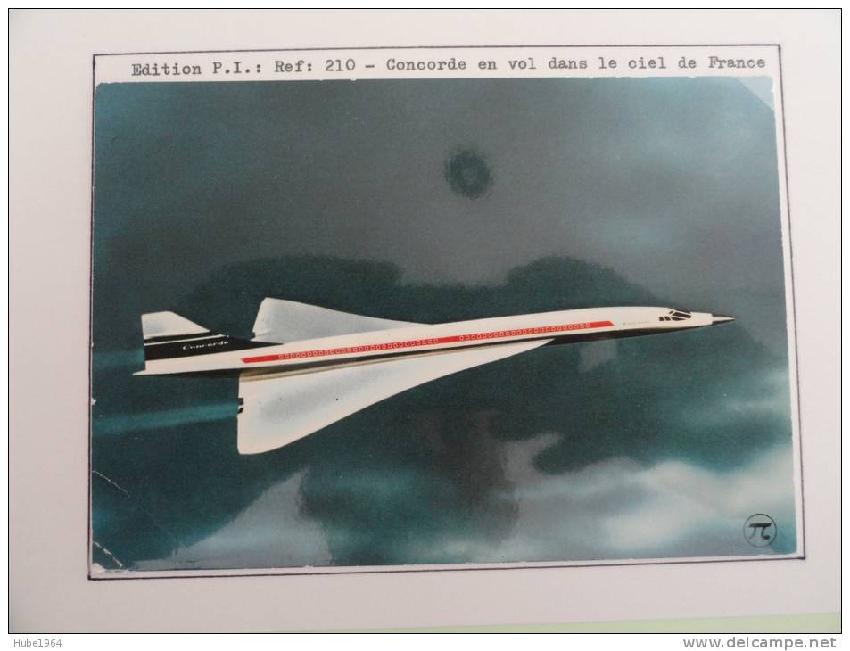 CARTE POSTALE POSTCARD CONCORDE - 1946-....: Moderne