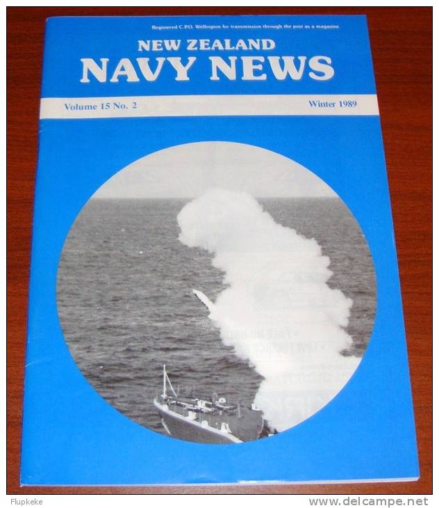 Navy News New Zealand 02 Vol 15 Winter 1989 - Military/ War