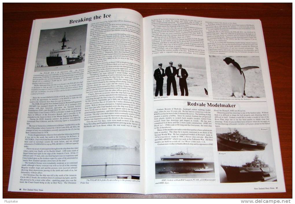 Navy News New Zealand 02 Vol 15 Winter 1989 - Military/ War