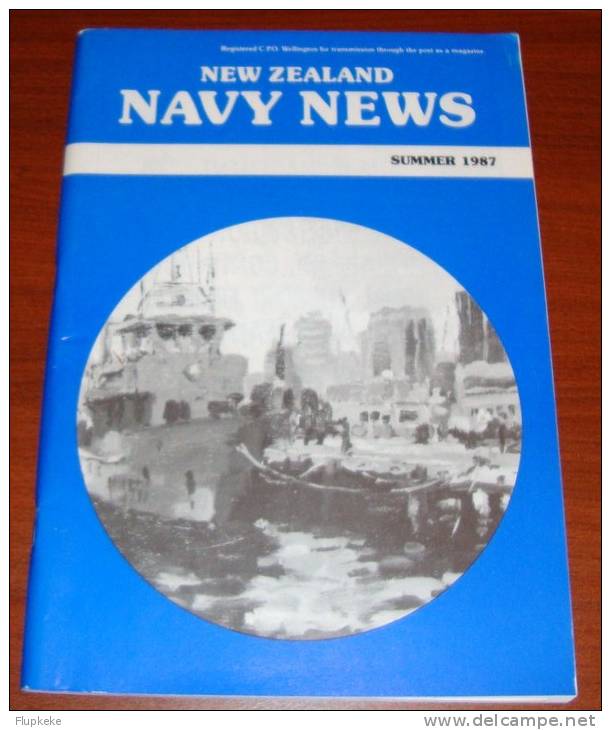 Navy News New Zealand 03 Vol 13 Summer 1987 - Armada/Guerra