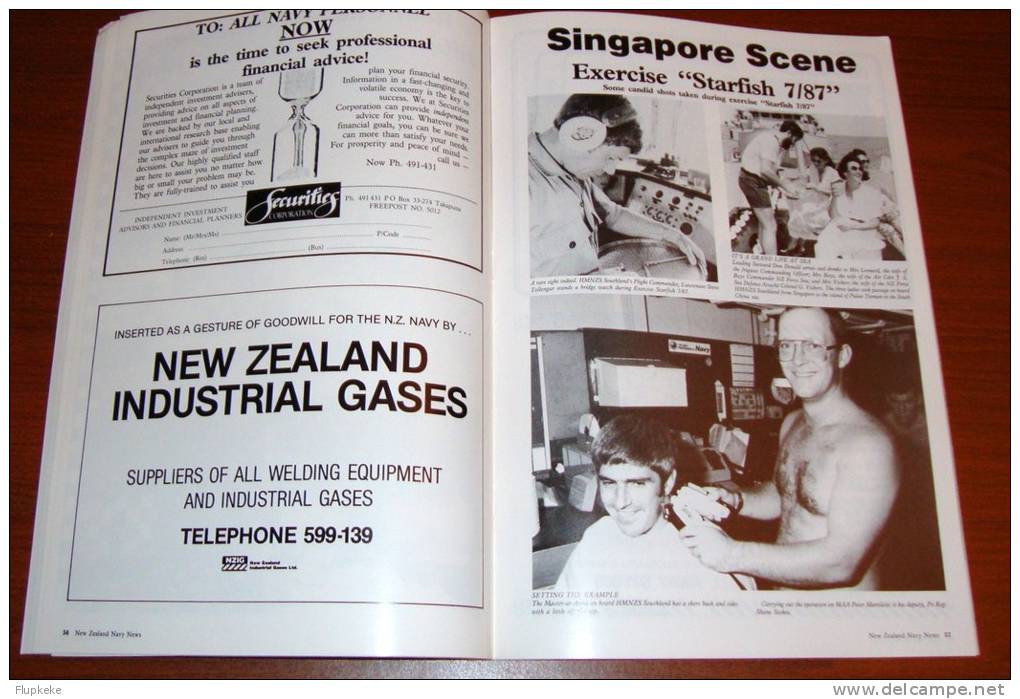 Navy News New Zealand 03 Vol 13 Summer 1987 - Militair / Oorlog