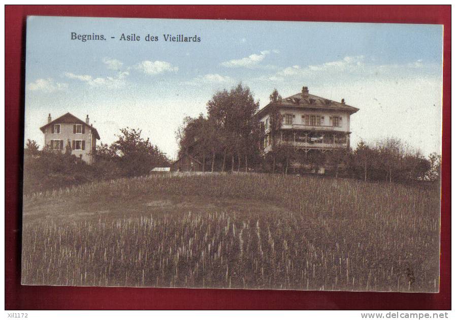 B747 Begnins Asile Des Vieillards,Vignes. Non Circulé.Lincio 50438 - Begnins