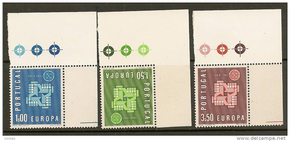 1961-Europa - Unused Stamps