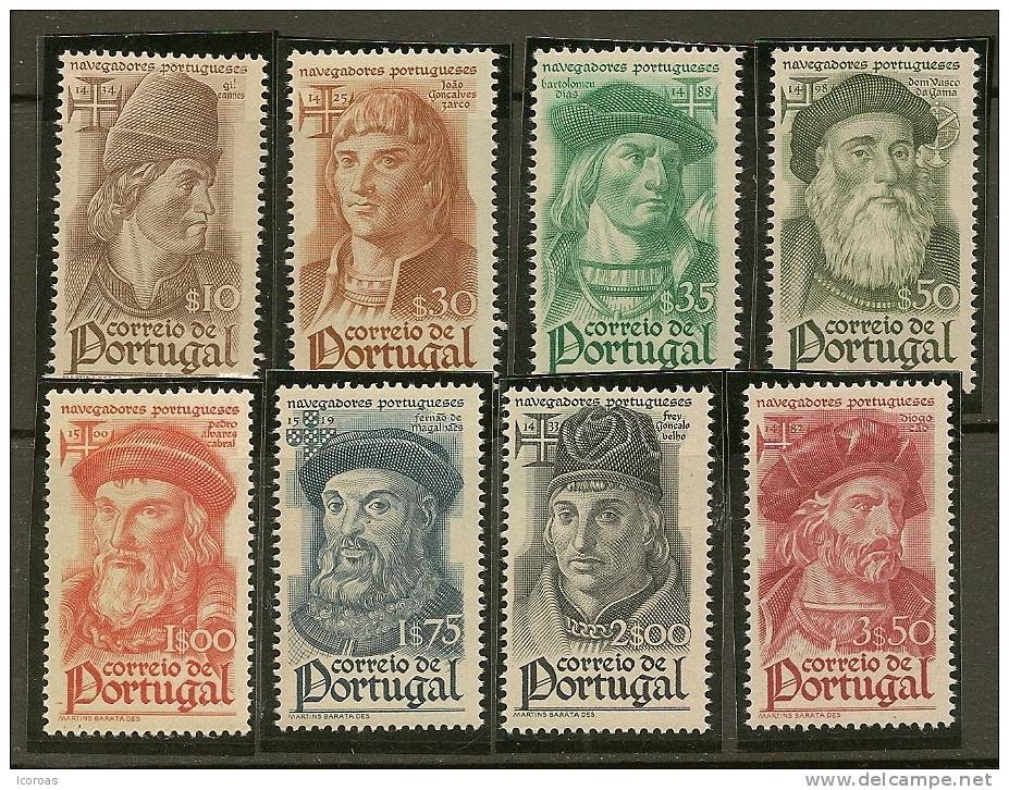 1945-Portuguese Navigators - Unused Stamps