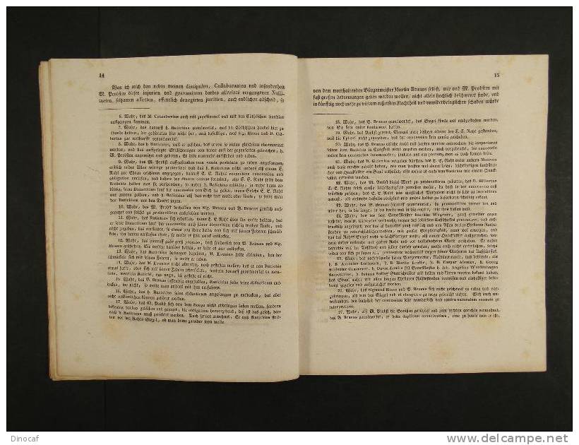 "Bericht + Wolfgang Ratichius In Magdeburg", Waisenhaus, Halle ** 1846 **, Heft Mit 50 Seiten - Altri & Non Classificati