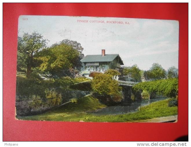 - Illinois > Rockford  Tinker Cottage  Cancel Ca 1910l ---   ==   Ref 294 - Rockford