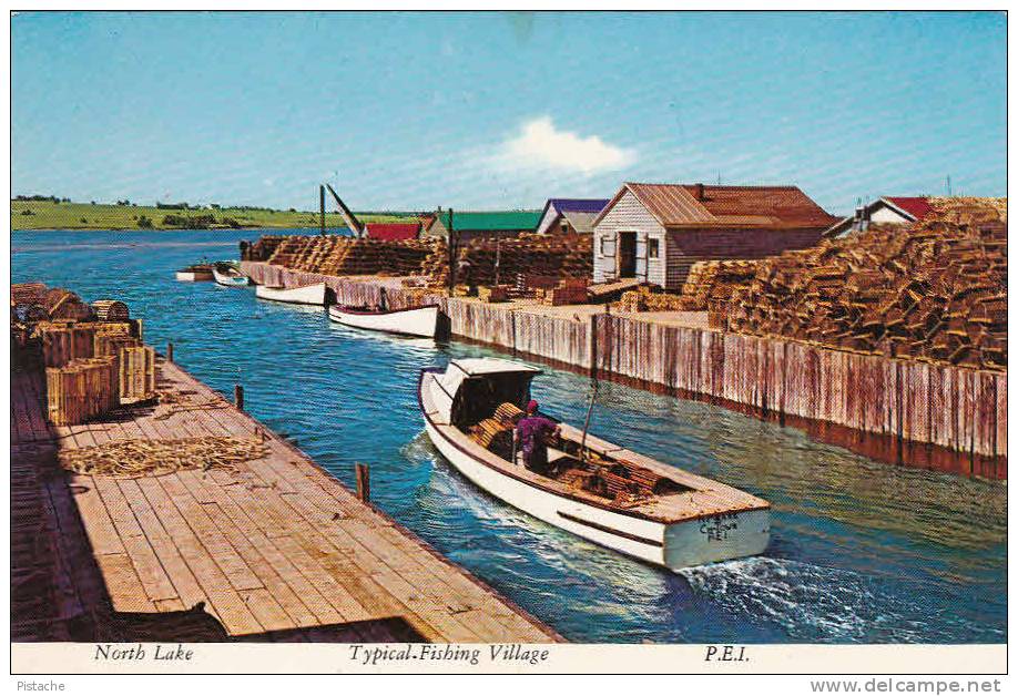 Prince-Edward-Island - Ile-du-Prince-Édouard - Fishing Village - Barque Pêche - Sonstige & Ohne Zuordnung