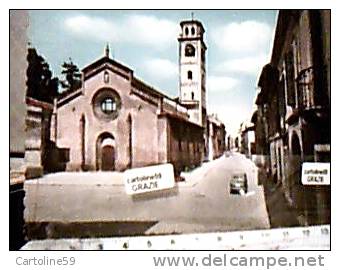 LODI VIA  GARIBALDI  SCORCIO CON CHIESA E AUTO CAR N1960 DI11263 - Lodi