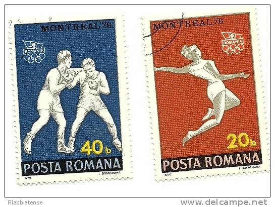 1976 - Romania 2964/65 Olimpiadi Di Montreal C927   ----- - Estate 1976: Montreal