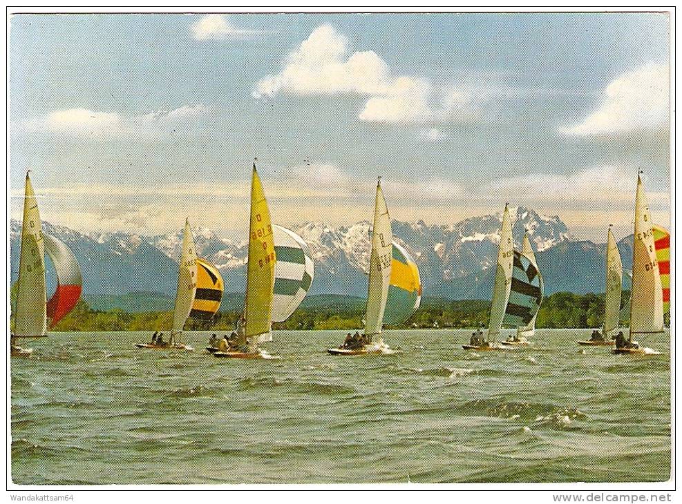 AK Segelregatta Am Starnberger See -8.-8.72 - 18 813 STARNBERG Mb Nach Hammelburg - Starnberg