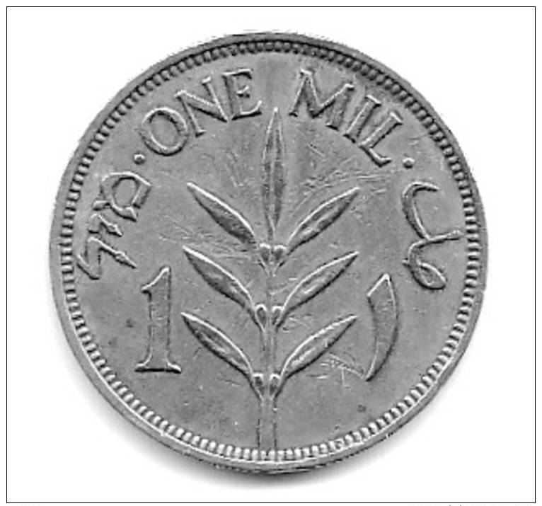 1 MIL  PALESTINE  1941 XF-$9 - Israel