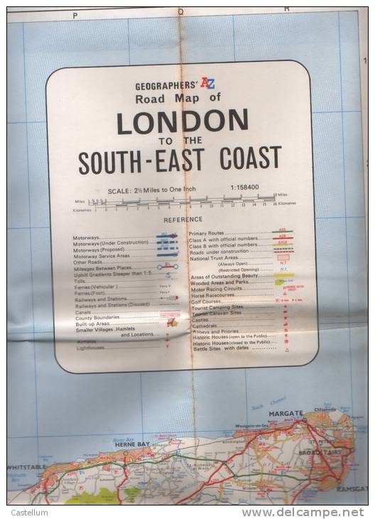 LONDON DE -A-Z - Roadmaps