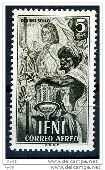 IFNI, MARRUECOS , 1950*, CENTENARIO DEL SELLO - Marruecos Español