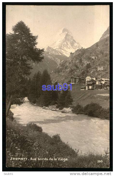 Zermatt -  Aux Bords De La Viège   -  Réf : 19234 - Viège