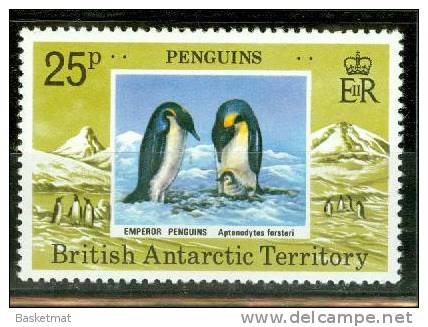 BRITISH ANTARCTIQUE MANCHOTS EMPEREURS - Pinguini