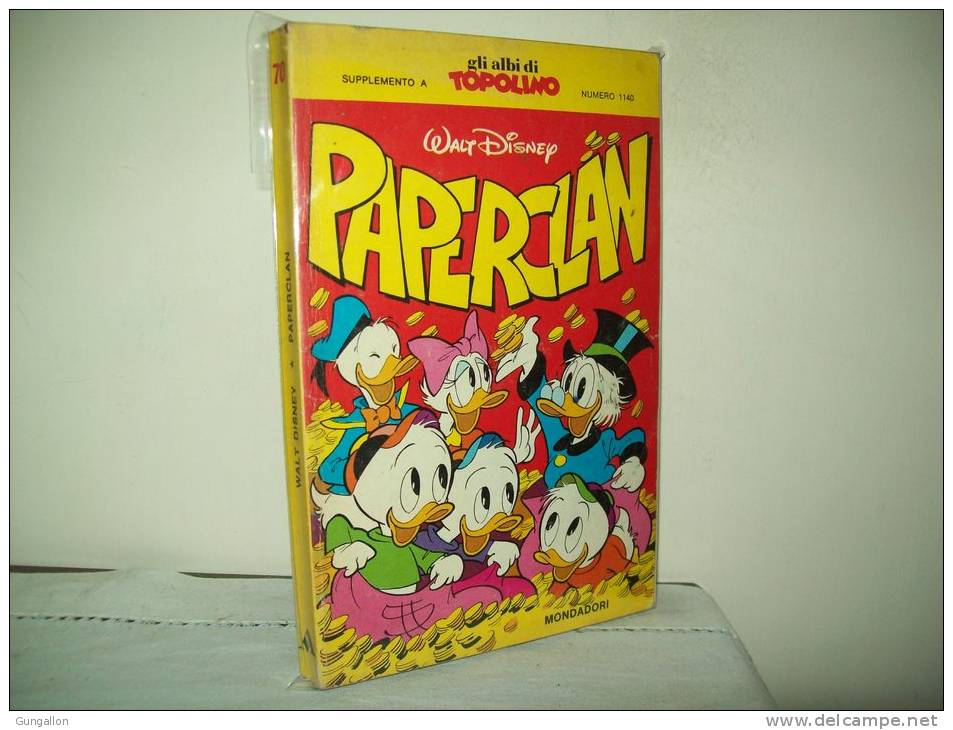 Classici Walt Disney (Mondadori 1976)  "Paperclan" - Disney