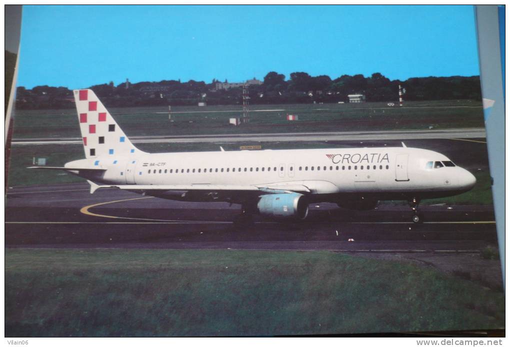 AIRBUS A 320      CROATIA AIRLINES   9A CTF - 1946-....: Modern Tijdperk