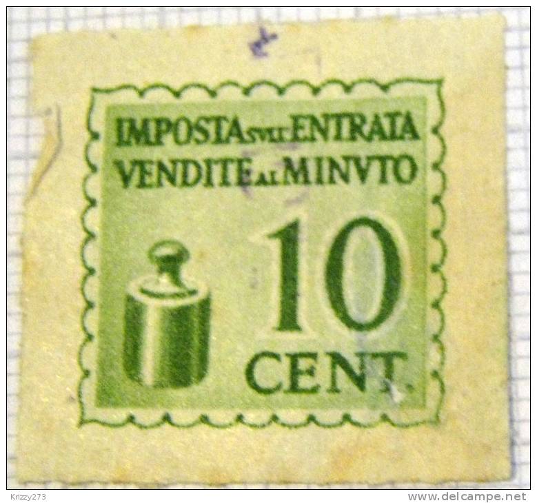 Italy 1944-45 Regional Stamps 10c - Used - Emissions Locales/autonomes