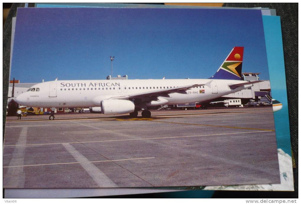 AIRBUS A 320      SOUTH AFRICAN AIRWAYS   ZS SHC - 1946-....: Modern Tijdperk