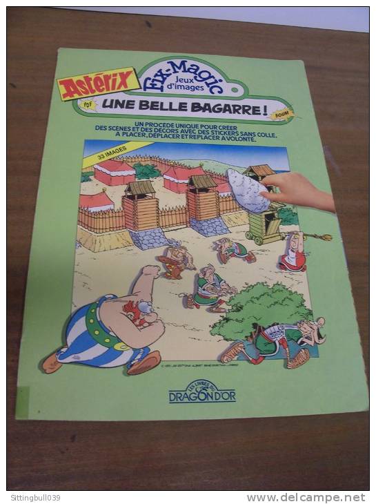 ASTERIX. LA BELLE BAGARRE !. Fix-Magic Grand Format, Jeu De 33 Images. 1991. Ed. Albert René / GOSCINNY-UDERZO. - Asterix