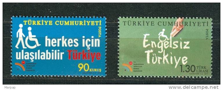 Turkey, Yvert No 3561/3562, MNH - Ungebraucht